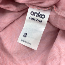 Load image into Gallery viewer, Girls Anko, pink &amp; orange cotton t-shirt top, NEW, size 8,  