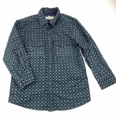 Boys Pumpkin Patch, lightweight cotton long sleeve shirt, GUC, size 4,  