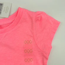 Load image into Gallery viewer, Girls Dymples, pink marle t-shirt top, NEW, size 000,  