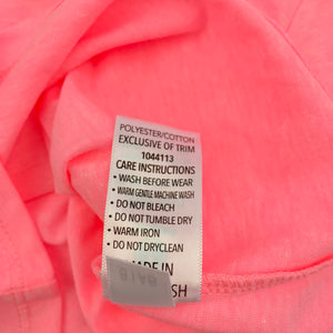Girls Dymples, pink marle t-shirt top, NEW, size 000,  