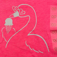 Load image into Gallery viewer, Girls Dymples, bright pink t-shirt top, swan, NEW, size 00,  