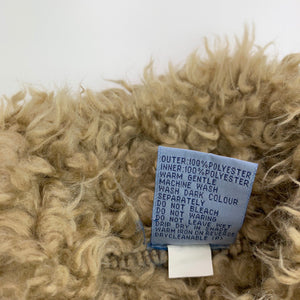 unisex Pumpkin Patch, fleece lined faux suede zip up jacket, coat, GUC, size 2,  
