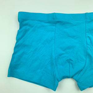 Boys Target, bright blue stretchy undershorts, EUC, size 6-8,  