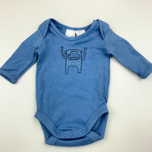 Load image into Gallery viewer, Boys Tiny Little Wonders, soft cotton bodysuit, romper, EUC, size 0000,  