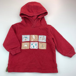 Boys Pumpkin Patch, fleece lined hoodie sweater, camping, GUC, size 0,  