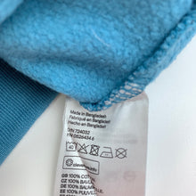 Load image into Gallery viewer, Boys H&amp;M, blue fleece lined sweater, jumper, FUC, size 00,  