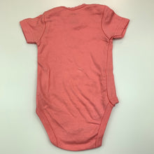 Load image into Gallery viewer, Girls Kiddiezoom, pink cotton bodysuit, romper, butterflies, EUC, size 6 months,  