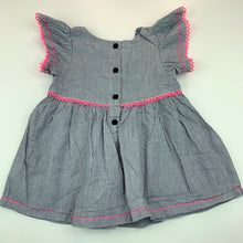 Load image into Gallery viewer, Girls Fox &amp; Finch, embroidered lightweight cotton dress, EUC, size 00, L: 36 cm