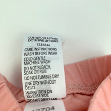 Load image into Gallery viewer, Girls Dymples, pink ruffle leggings, bottoms, EUC, size 000,  