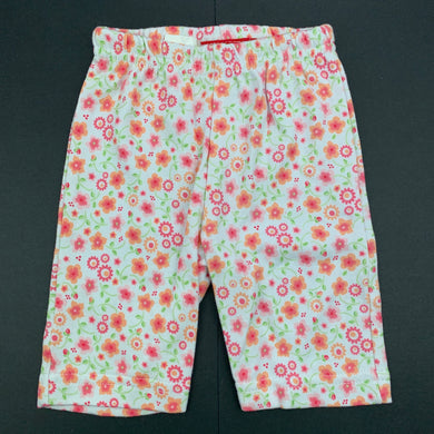 Girls Sprout, floral cotton bottoms, EUC, size 0000,  