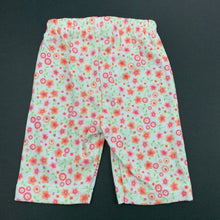 Load image into Gallery viewer, Girls Sprout, floral cotton bottoms, EUC, size 0000,  