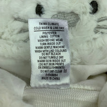 Load image into Gallery viewer, unisex Target, cotton lined hooded fleece coverall, romper, EUC, size 1,  