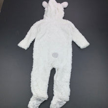Load image into Gallery viewer, unisex Target, cotton lined hooded fleece coverall, romper, EUC, size 1,  
