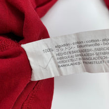 Load image into Gallery viewer, Girls Zara, red cotton long sleeve top, dance, L: 50 54 cm, EUC, size 10,  