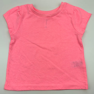Girls Dymples, pink lightweight t-shirt top, EUC, size 00,  