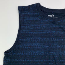 Load image into Gallery viewer, Boys Anko, navy cotton tank top, EUC, size 8,  
