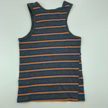 Load image into Gallery viewer, Boys Lily &amp; Dan, striped stretchy singlet top, EUC, size 3-4,  