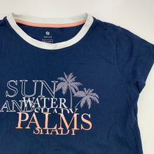 Load image into Gallery viewer, Girls Target, organic cotton t-shirt top, L: 43 cm, GUC, size 10,  