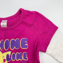Load image into Gallery viewer, Girls Dymples, long sleeve t-shirt top, star, EUC, size 1,  