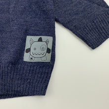Load image into Gallery viewer, Boys Baby Baby, soft feel knitted cardigan, sweater, EUC, size 0,  