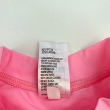 Load image into Gallery viewer, Girls Kids &amp; Co, long sleeve rashie, swim top, small mark on back, FUC, size 1,  