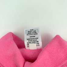 Load image into Gallery viewer, Girls Bonds, pink fleece lined cotton long sleeve top, EUC, size 000,  
