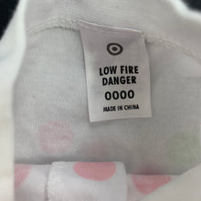 Load image into Gallery viewer, Girls Target, spotted cotton coverall, romper, EUC, size 0000,  