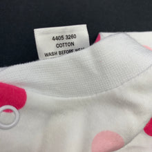 Load image into Gallery viewer, Girls Target, spotted cotton coverall, romper, EUC, size 0000,  