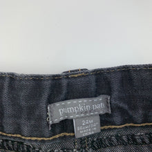 Load image into Gallery viewer, Boys Pumpkin Patch, dark denim shorts, adjustable, GUC, size 2,  