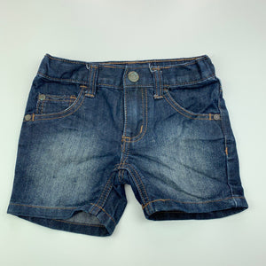 Boys Breakers, dark denim jean shorts, adjustable, GUC, size 3,  