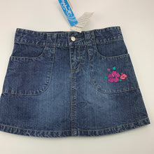 Load image into Gallery viewer, Girls Bad Girl, blue denim skirt, W: 66 cm, L: 32 cm, NEW, size 10,  