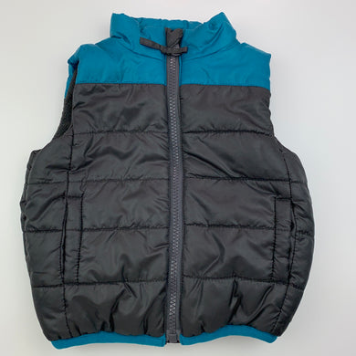 Boys Target, fleece lined puffer vest, jacket, GUC, size 0,  