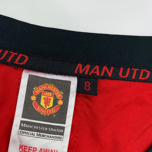 unisex Manchester United Official, singlet, tank top, EUC, size 8,  