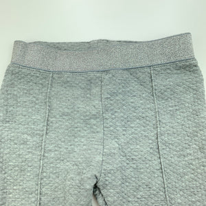 Girls Dymples, grey leggings / casual pants, elasticated, EUC, size 1,  
