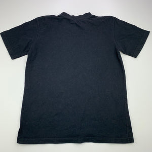 Boys Local Mode, black cotton t-shirt top, NZ Rugby, GUC, size 7,  