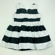 Load image into Gallery viewer, Girls Target, cotton lined striped party dress, FUC, size 1, L: 43 cm