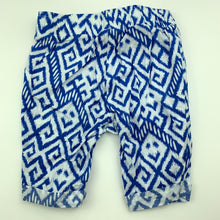 Load image into Gallery viewer, Girls Target, lightweight cotton pants, bottoms, elasticated, EUC, size 000,  