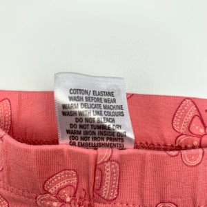 Girls Target, stretchy organic blend leggings, bottoms, EUC, size 00,  