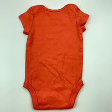Load image into Gallery viewer, Girls Okie Dokie, coral cotton bodysuit, romper, EUC, size 3 months,  