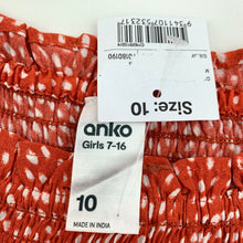 Load image into Gallery viewer, Girls Anko, shirred stretchy top, NEW, size 10,  