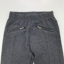 Load image into Gallery viewer, Girls H&amp;T, grey stretchy pants, elasticated, inside leg: 44.5 cm, GUC, size 5,  