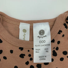 Load image into Gallery viewer, Girls Dymples, cotton bodysuit / romper, EUC, size 000,  