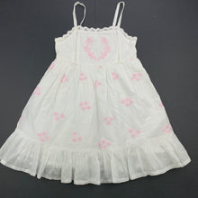 Load image into Gallery viewer, Girls Anko, embroidered cotton summer dress, GUC, size 1, L: 51cm