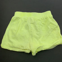 Load image into Gallery viewer, Girls Zara, bright yellow shorts, elasticated, care labels removed, GUC, size 0,  
