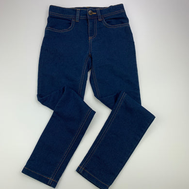 Girls Miss Understood, lightweight stretch denim jeans, adjustable, inside leg: 56 cm, EUC, size 7,  