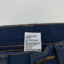 Load image into Gallery viewer, Girls Miss Understood, lightweight stretch denim jeans, adjustable, inside leg: 56 cm, EUC, size 7,  