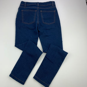 Girls Miss Understood, lightweight stretch denim jeans, adjustable, inside leg: 56 cm, EUC, size 7,  