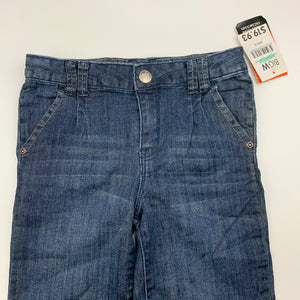 Girls Fun Spirit, wide leg, stretch denim pants, adjustable, Inside leg: 52cm, NEW, size 6,  