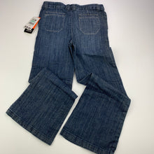 Load image into Gallery viewer, Girls Fun Spirit, wide leg, stretch denim pants, adjustable, Inside leg: 52cm, NEW, size 6,  