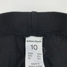 Load image into Gallery viewer, Girls Brilliant Basics, black cropped leggings, Inside leg: 40cm, EUC, size 10,  